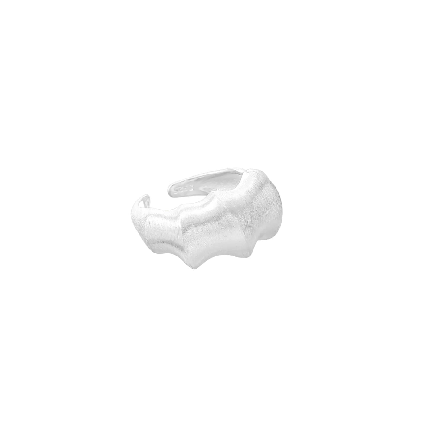 Liquid Silver Statement Ring by Gabriella's Jewels