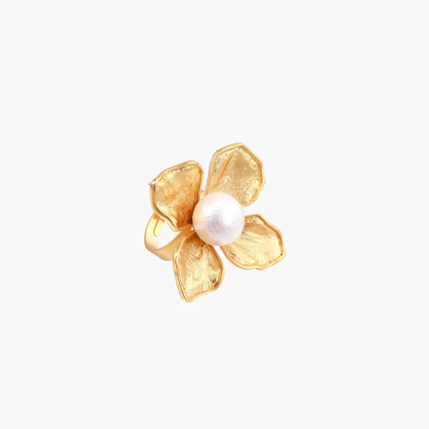 Blooming Pearl Statement Ring