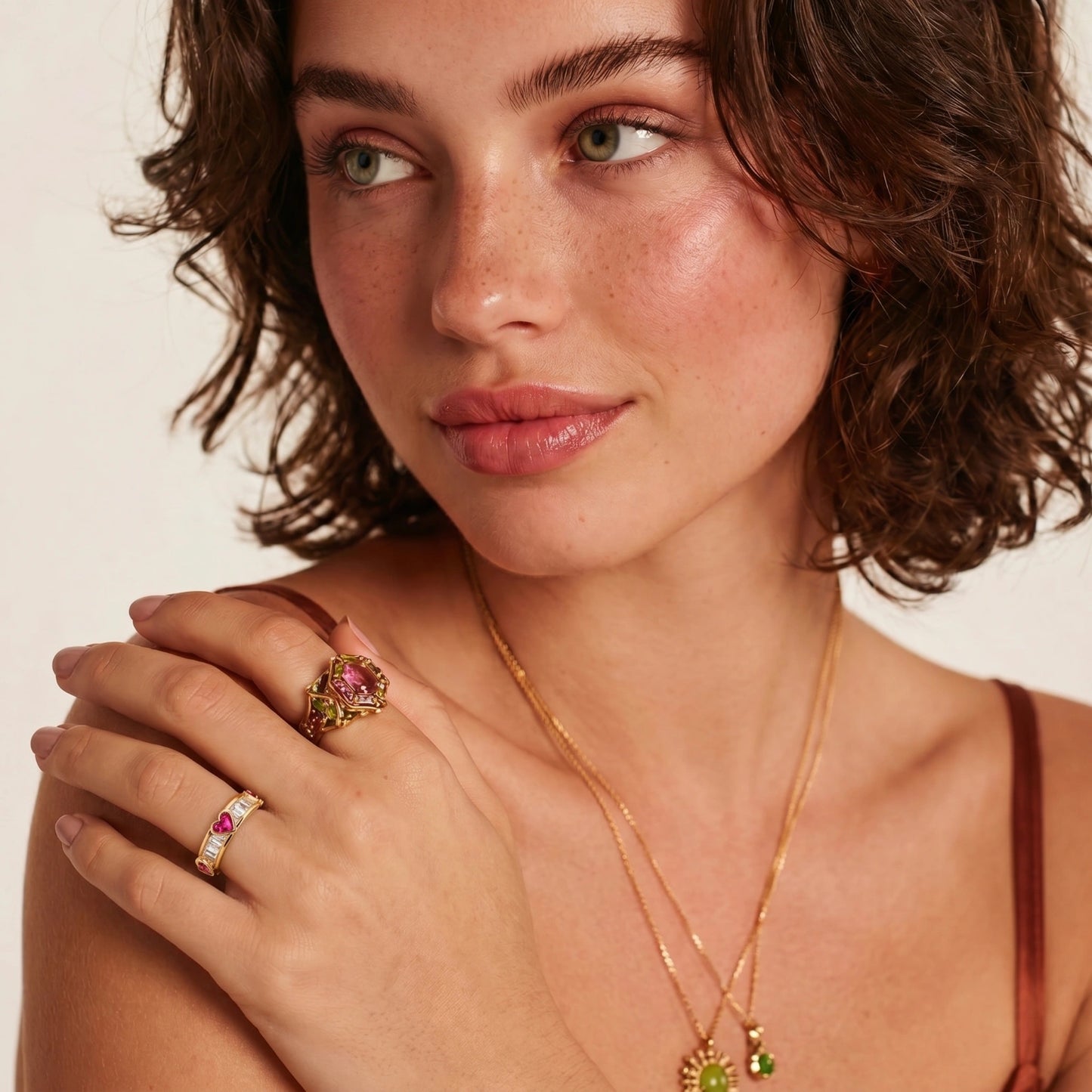 Love + Logic Ring by Gabriella's Jewels