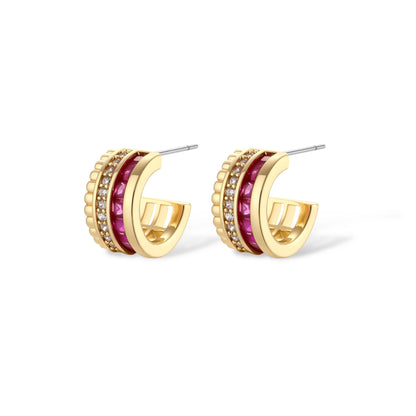 Royal Ruby Stack Set by Gabriella's Jewels