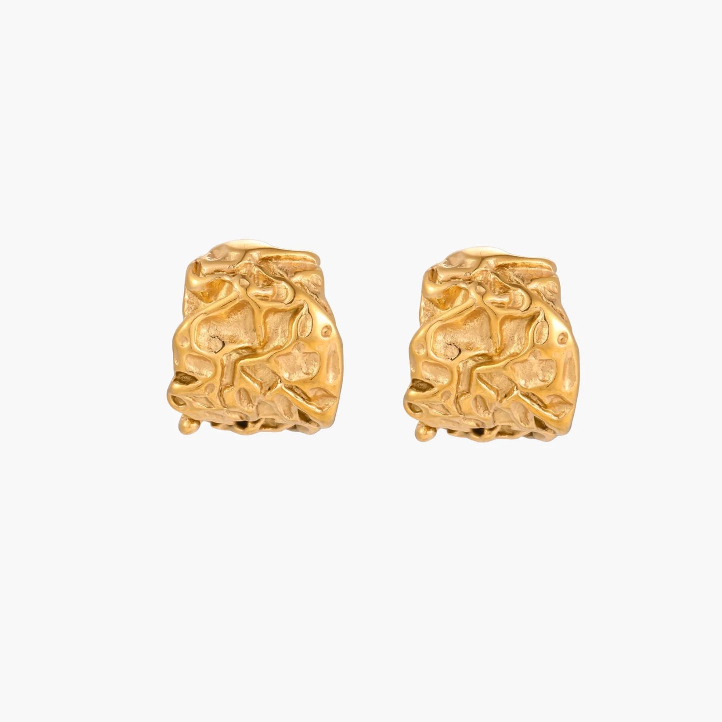 Molten Gold Hoops