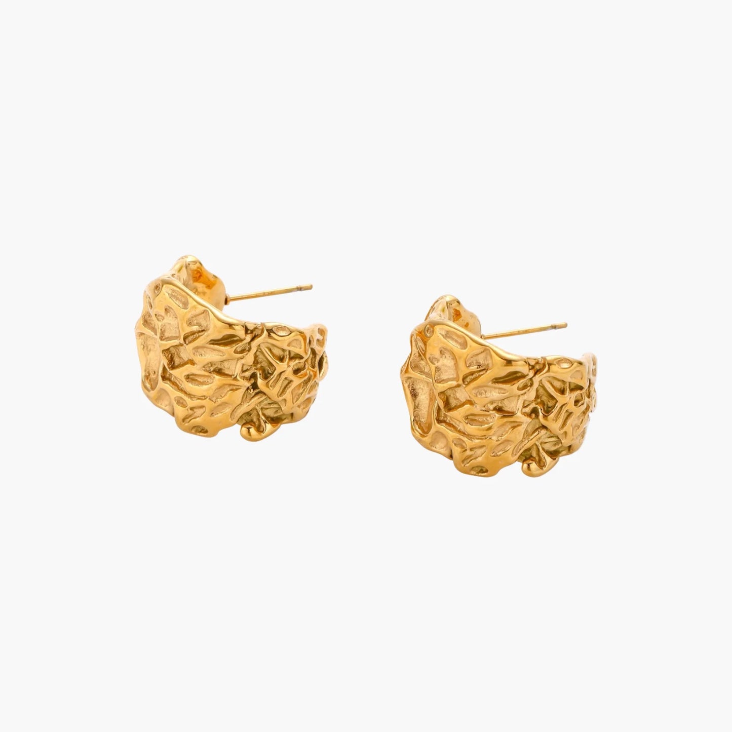 Molten Gold Hoops