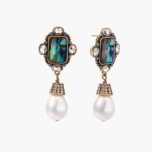 Baroque Pearl Drop Earrings