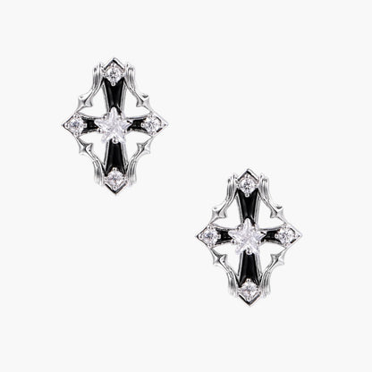 Celestial Cross Studs