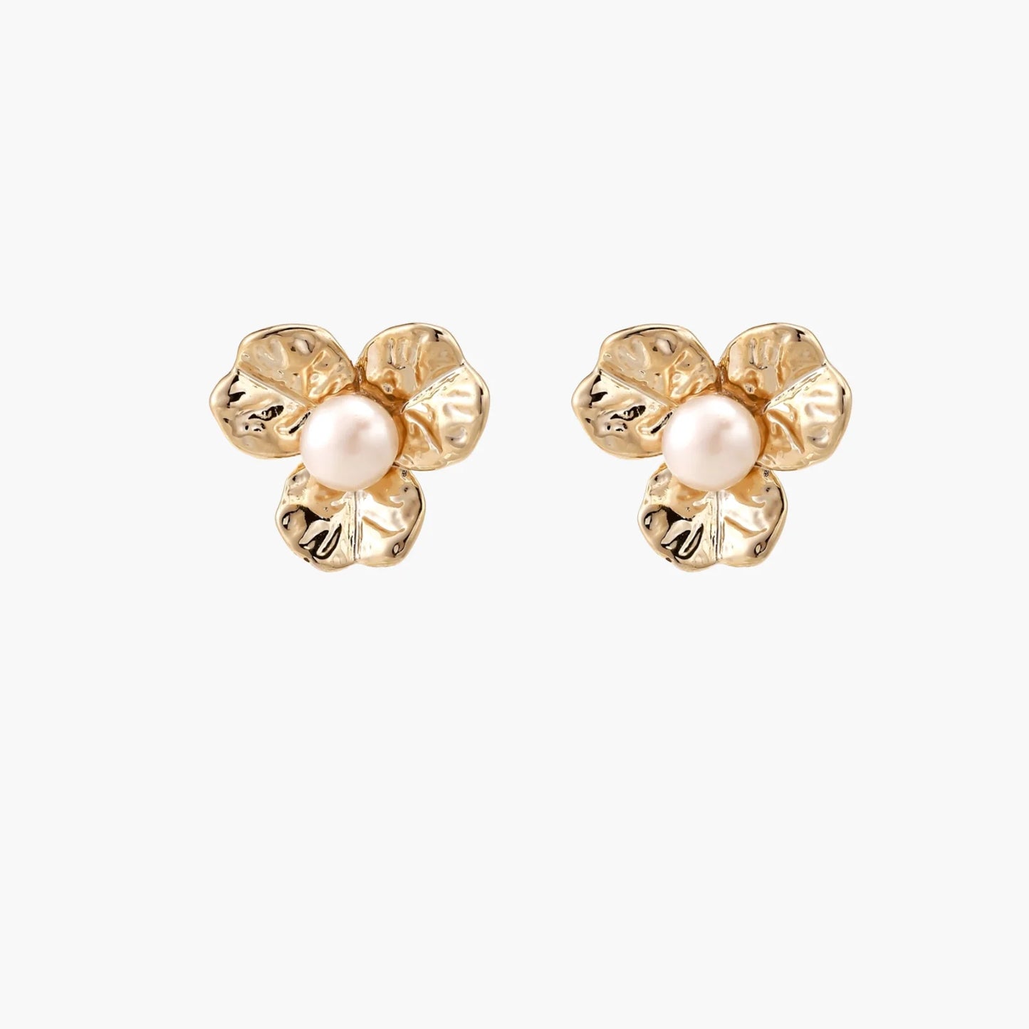 Bloom Pearl Studs