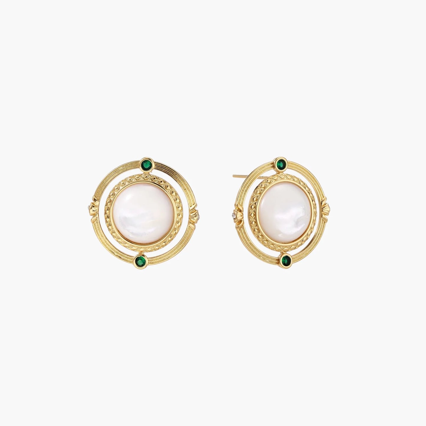 Compass Rose Studs