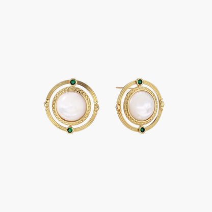 Compass Rose Studs