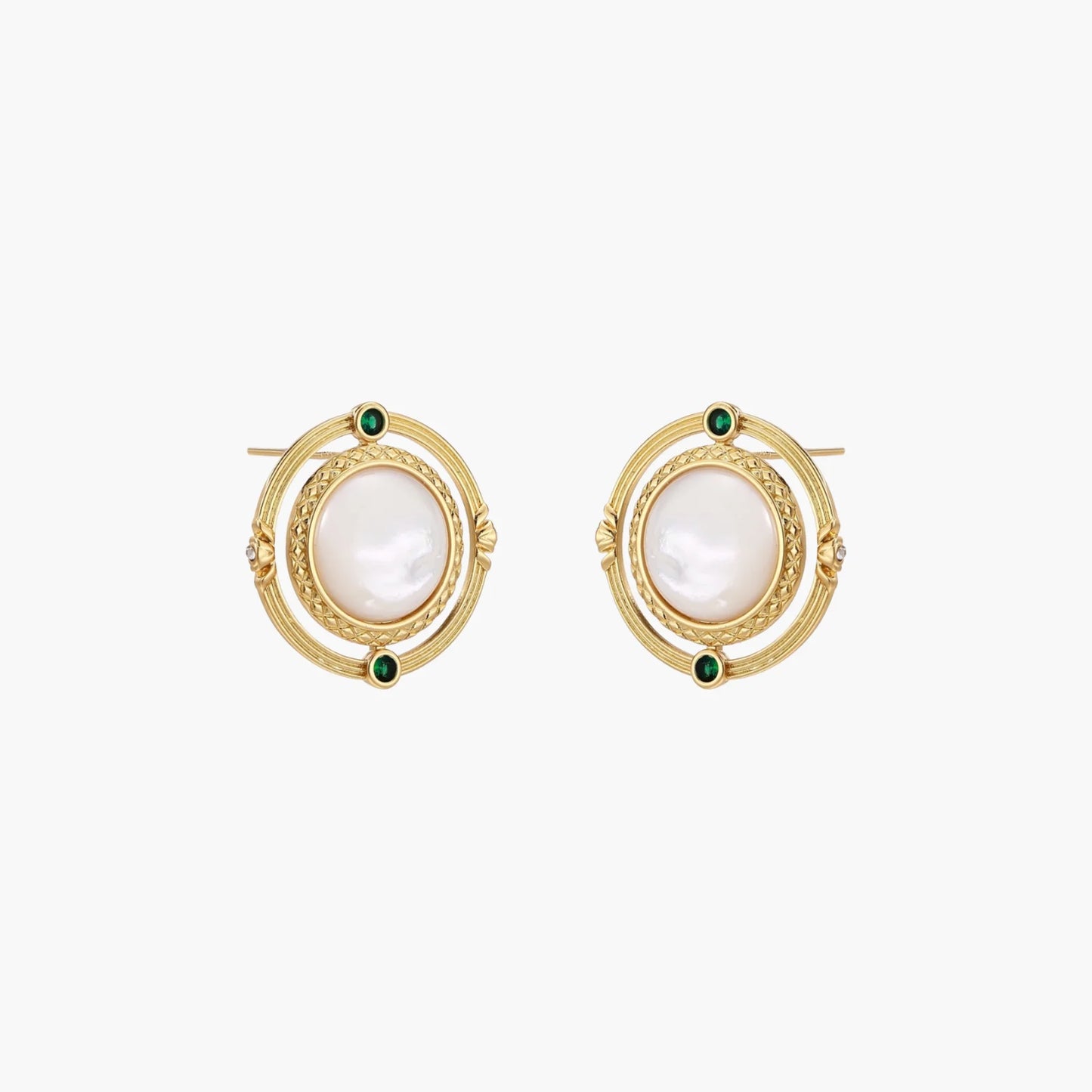 Compass Rose Studs