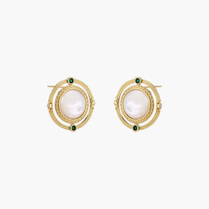 Compass Rose Studs