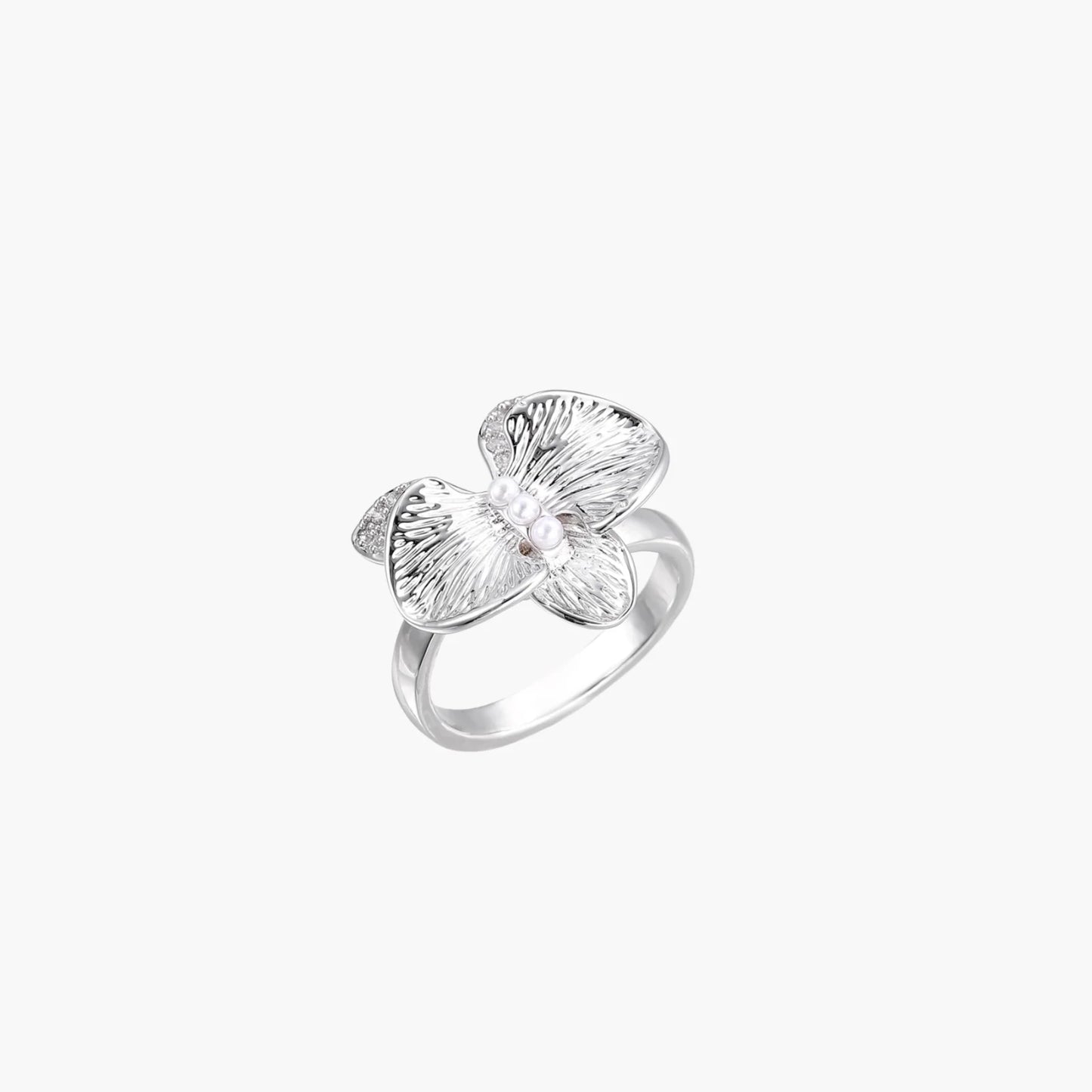 Pearl Orchid Ring