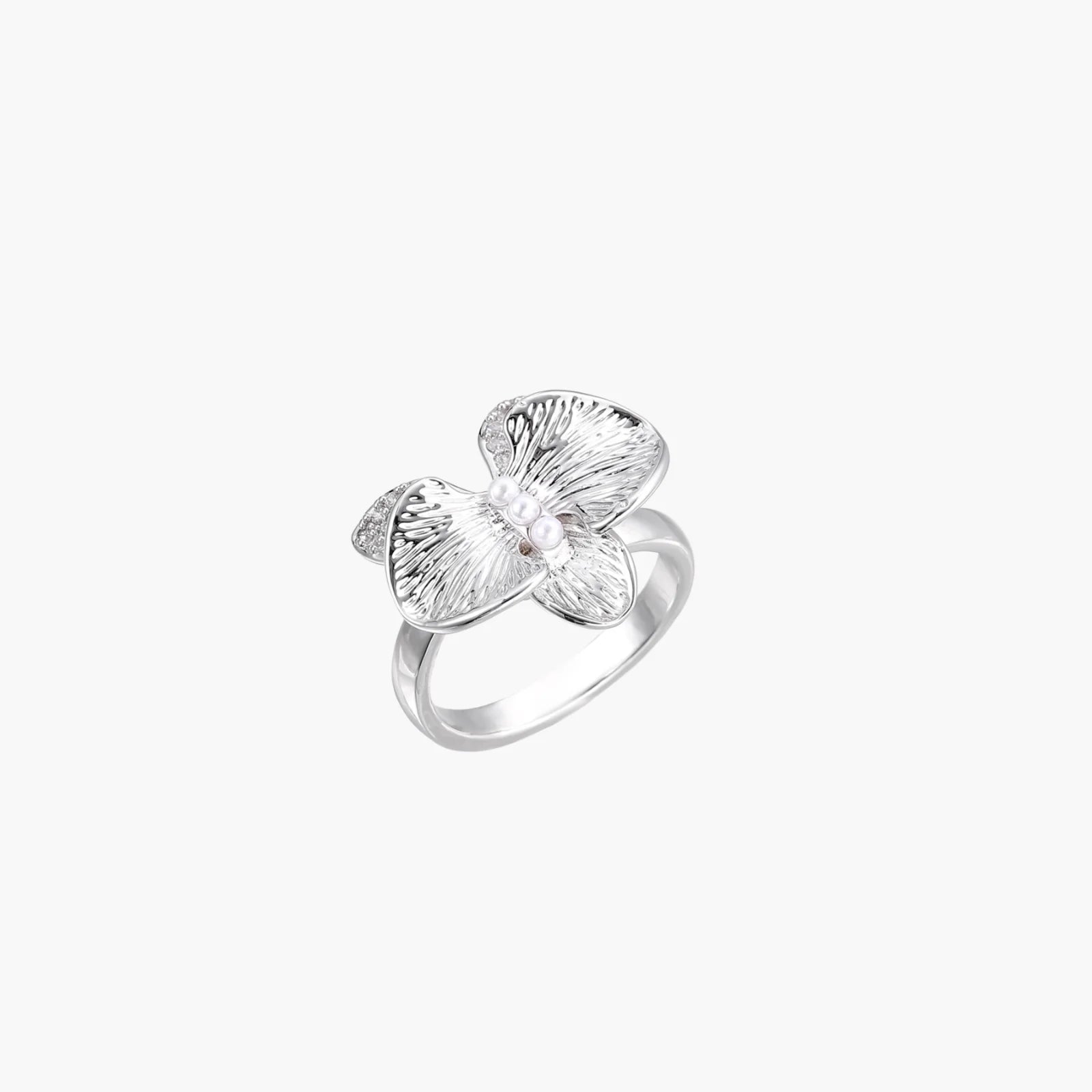 Pearl Orchid Ring