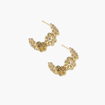 Bloom Filigree Hoops