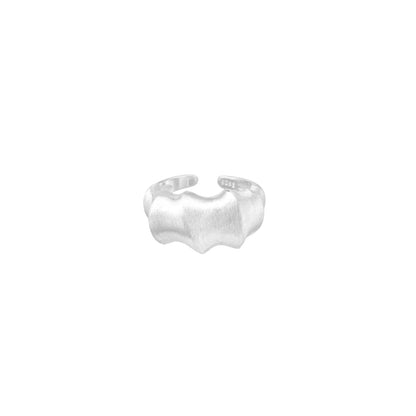 Liquid Silver Statement Ring by Gabriella's Jewels