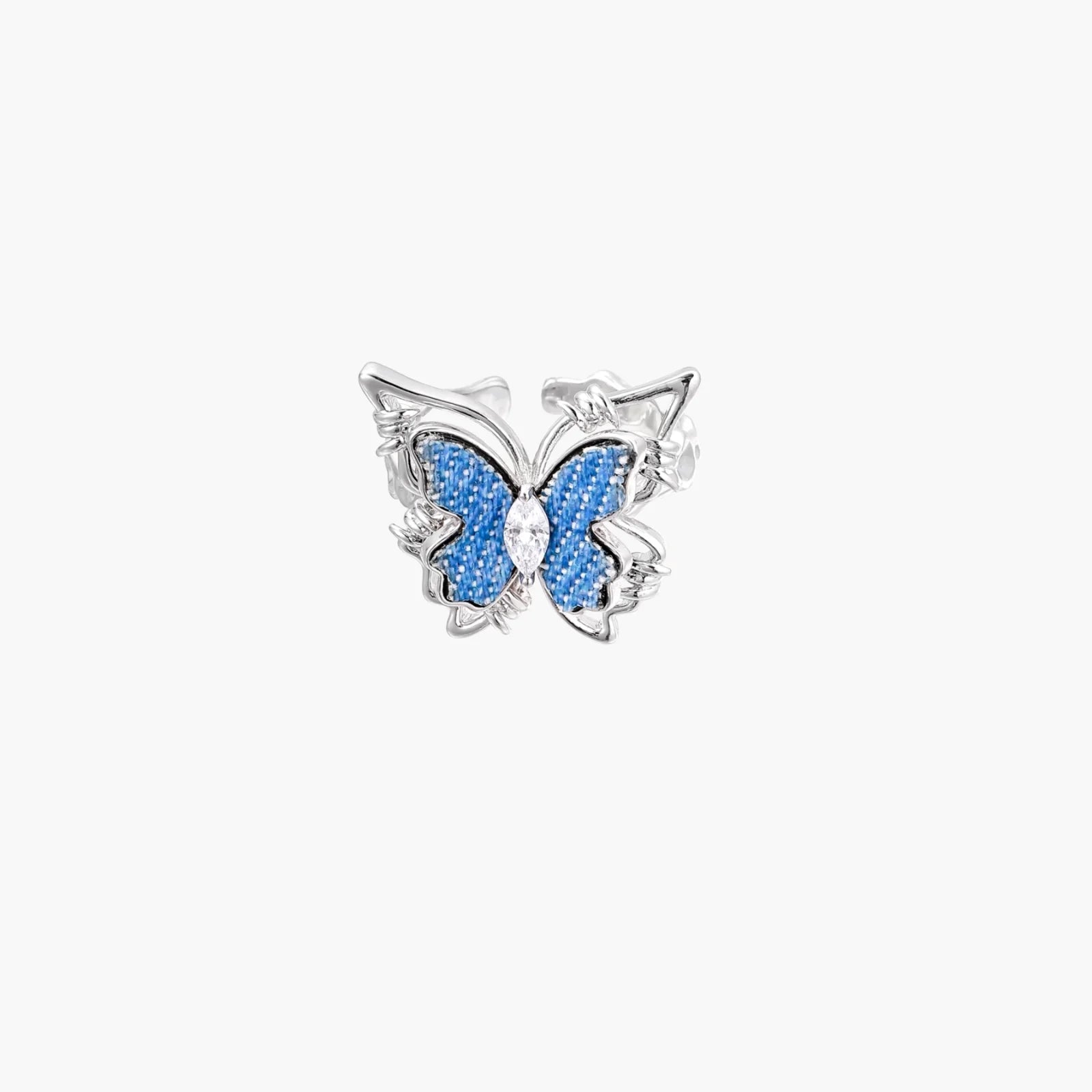 Azure Butterfly Ring