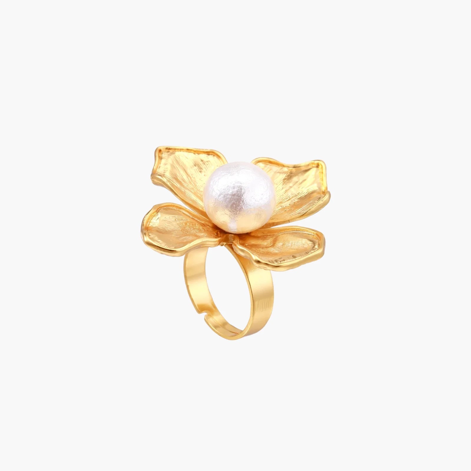 Blooming Pearl Statement Ring