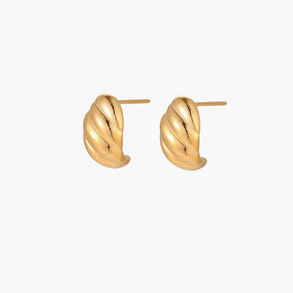 Golden Twist Studs