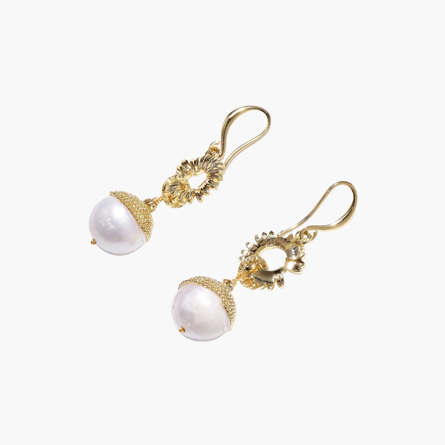 Sunburst Pearl Dangles