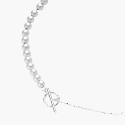 Silver Sphere Gradient Necklace