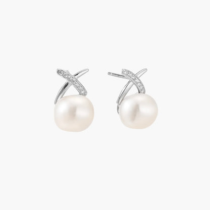 Luminous Pearl Drop Earrings