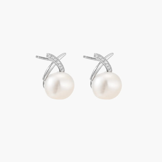 Luminous Pearl Drop Earrings