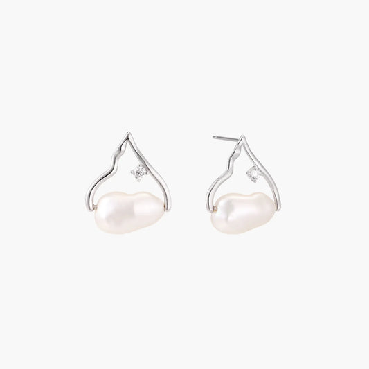 Pearl Teardrop Earrings