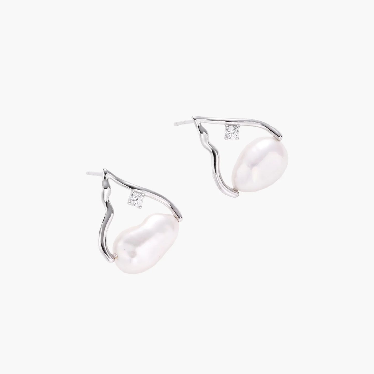 Pearl Teardrop Earrings