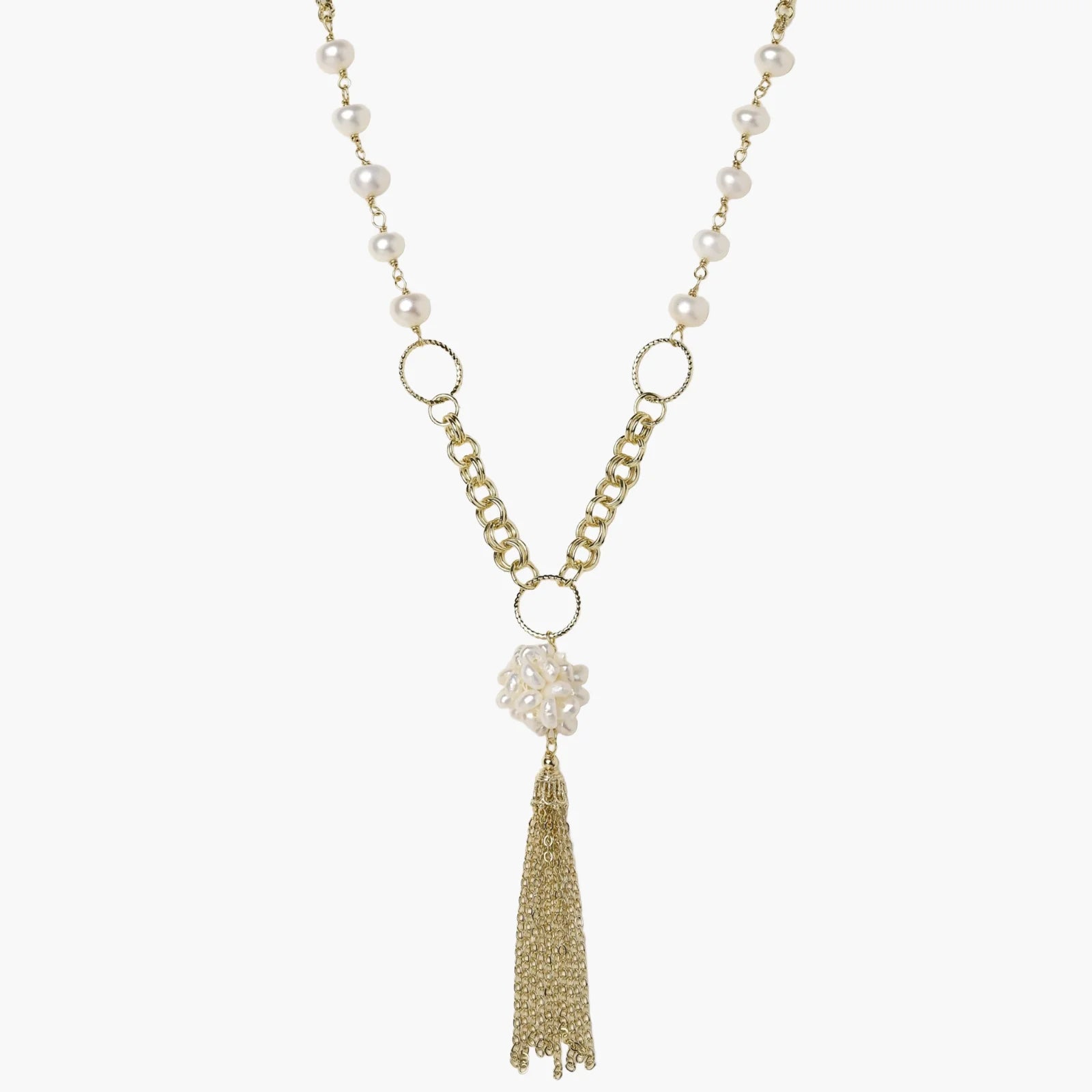 Pearl Tassel Dreams Necklace