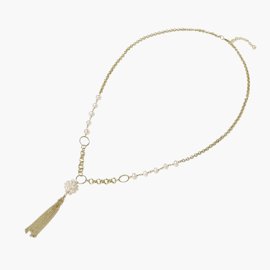 Pearl Tassel Dreams Necklace