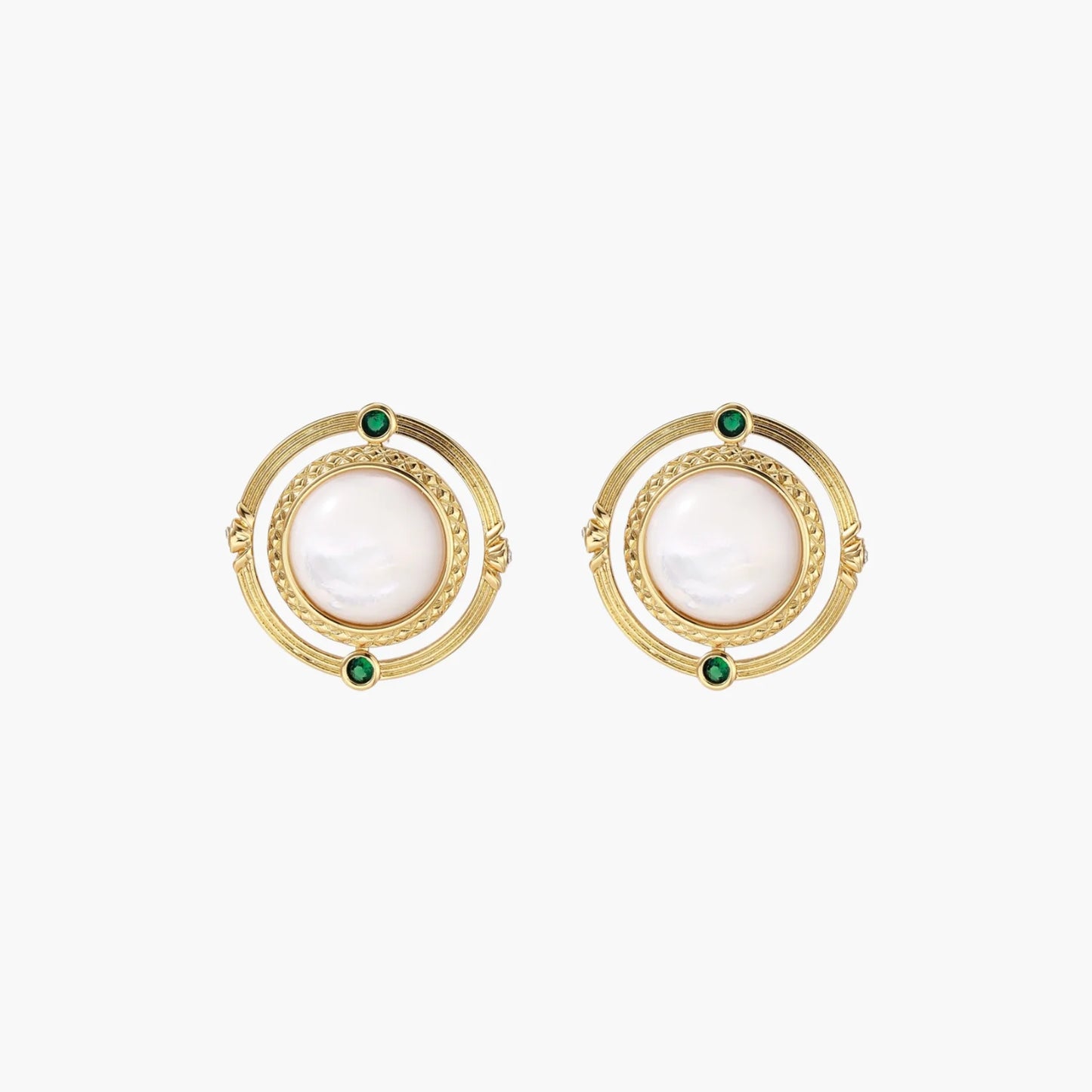 Compass Rose Studs