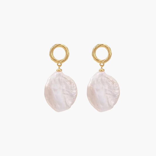 Pearl Glow Drop Earrings