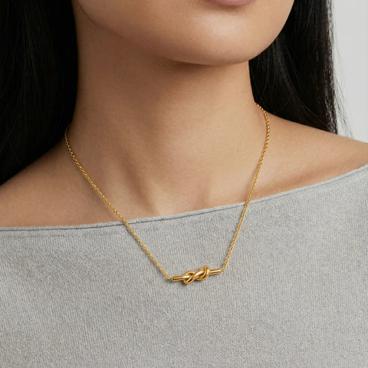Unity Knot Necklace by Gabriella's Jewels