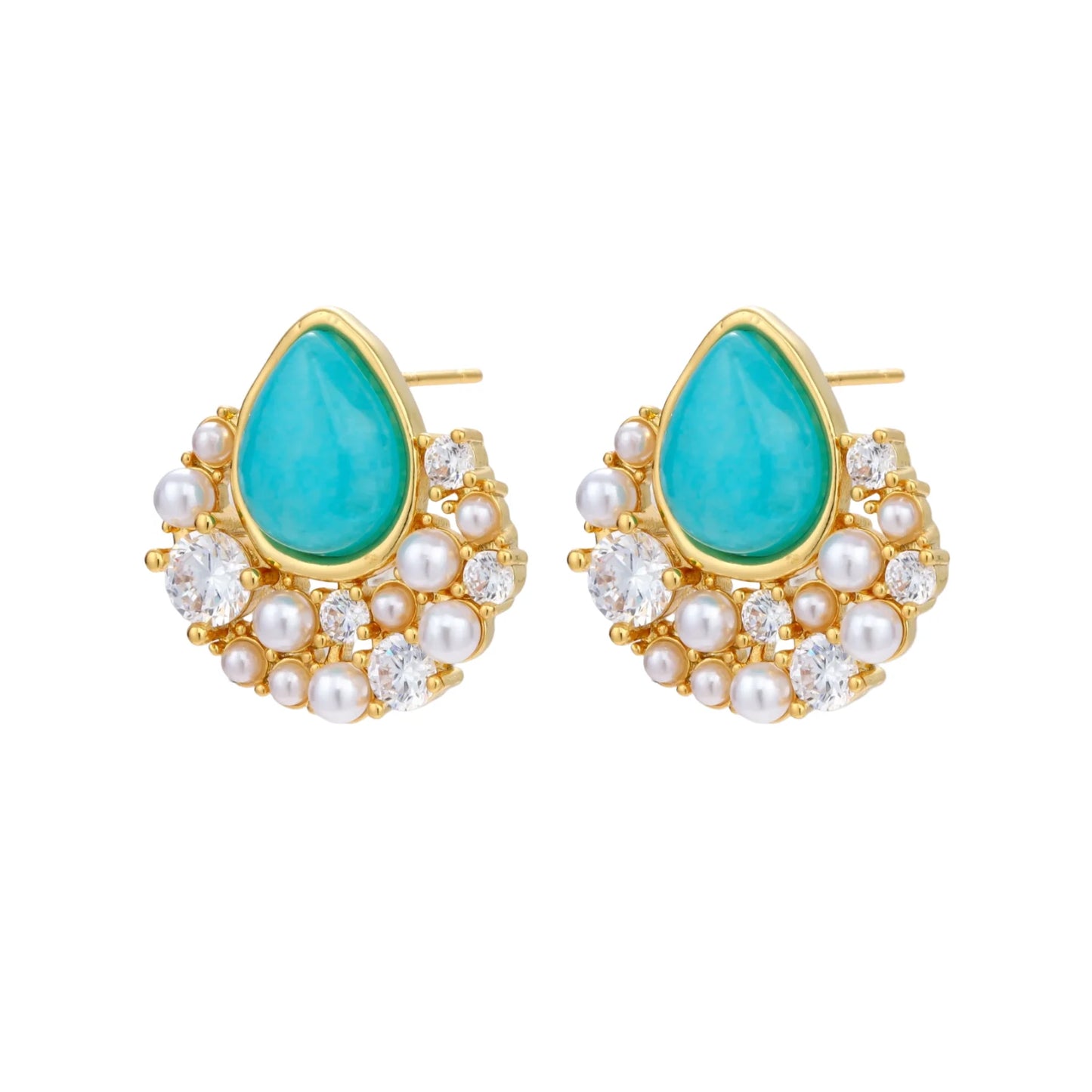 Azure Dreams Earrings by Gabriella's Jewels
