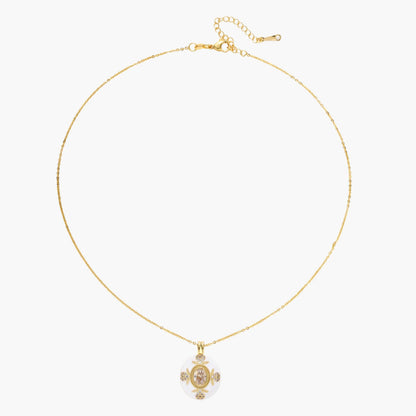 Golden Medallion Necklace
