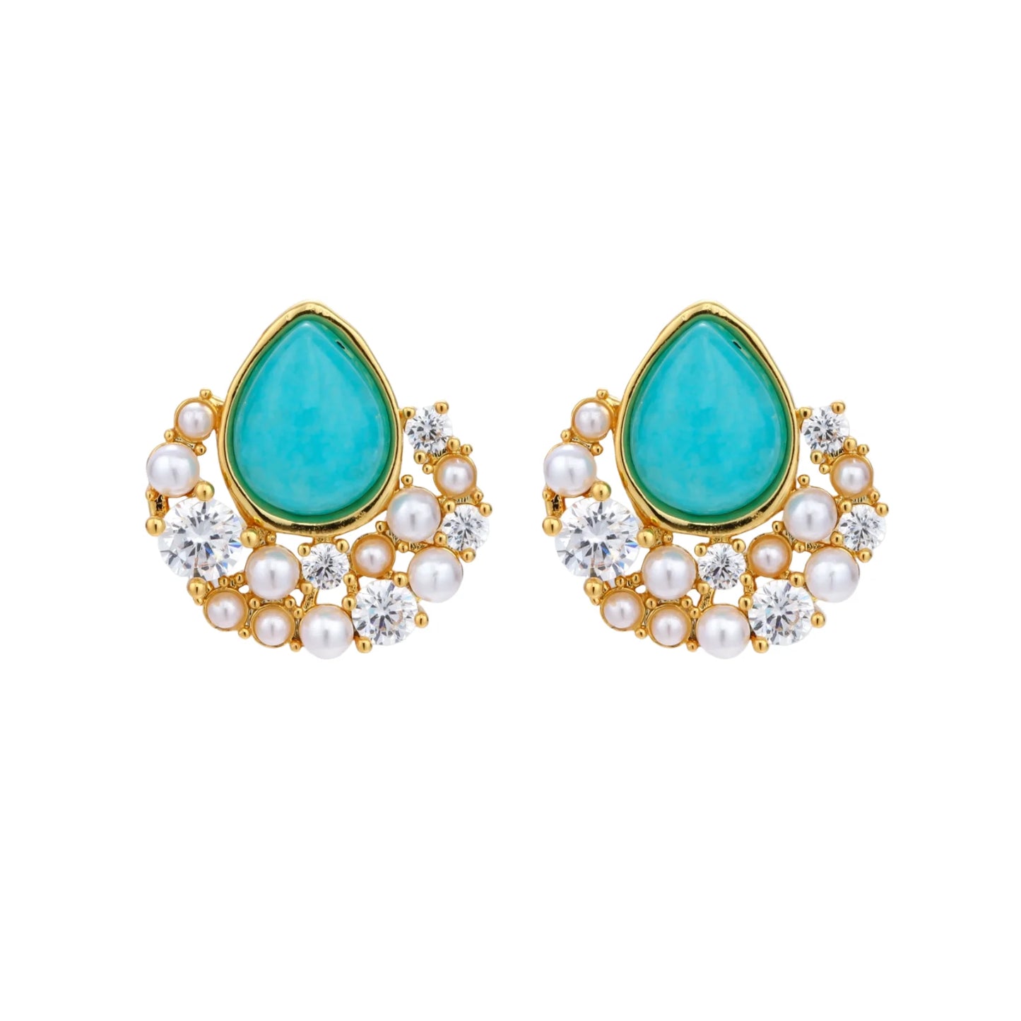 Azure Dreams Earrings by Gabriella's Jewels