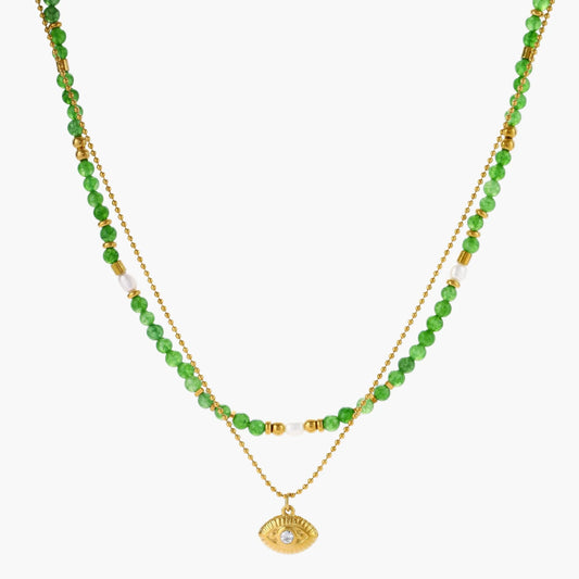 Mystic Eye Layered Necklace