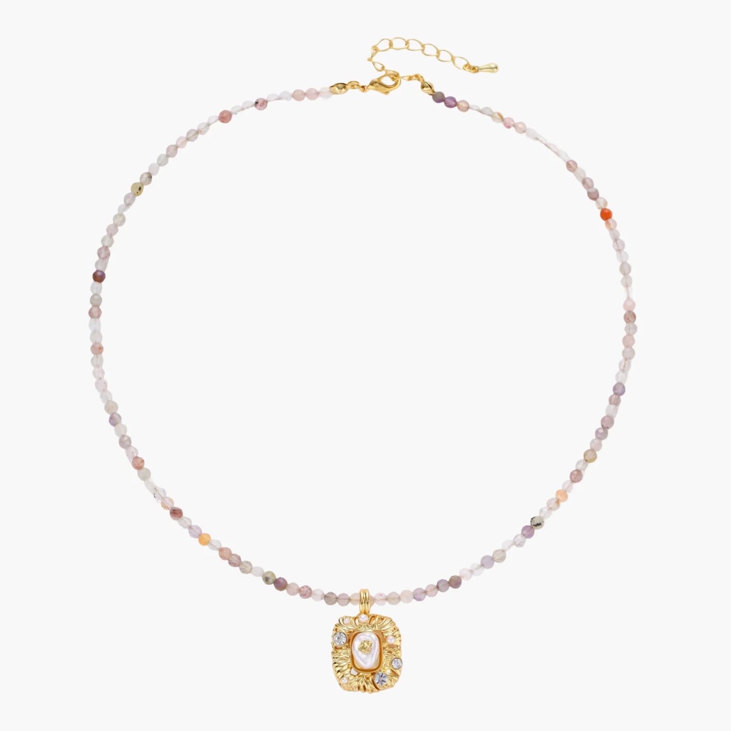 Baroque Dreams Gemstone Necklace