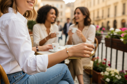 14/20 Gold Filled 4mm Lab Grown Diamond Bracelet