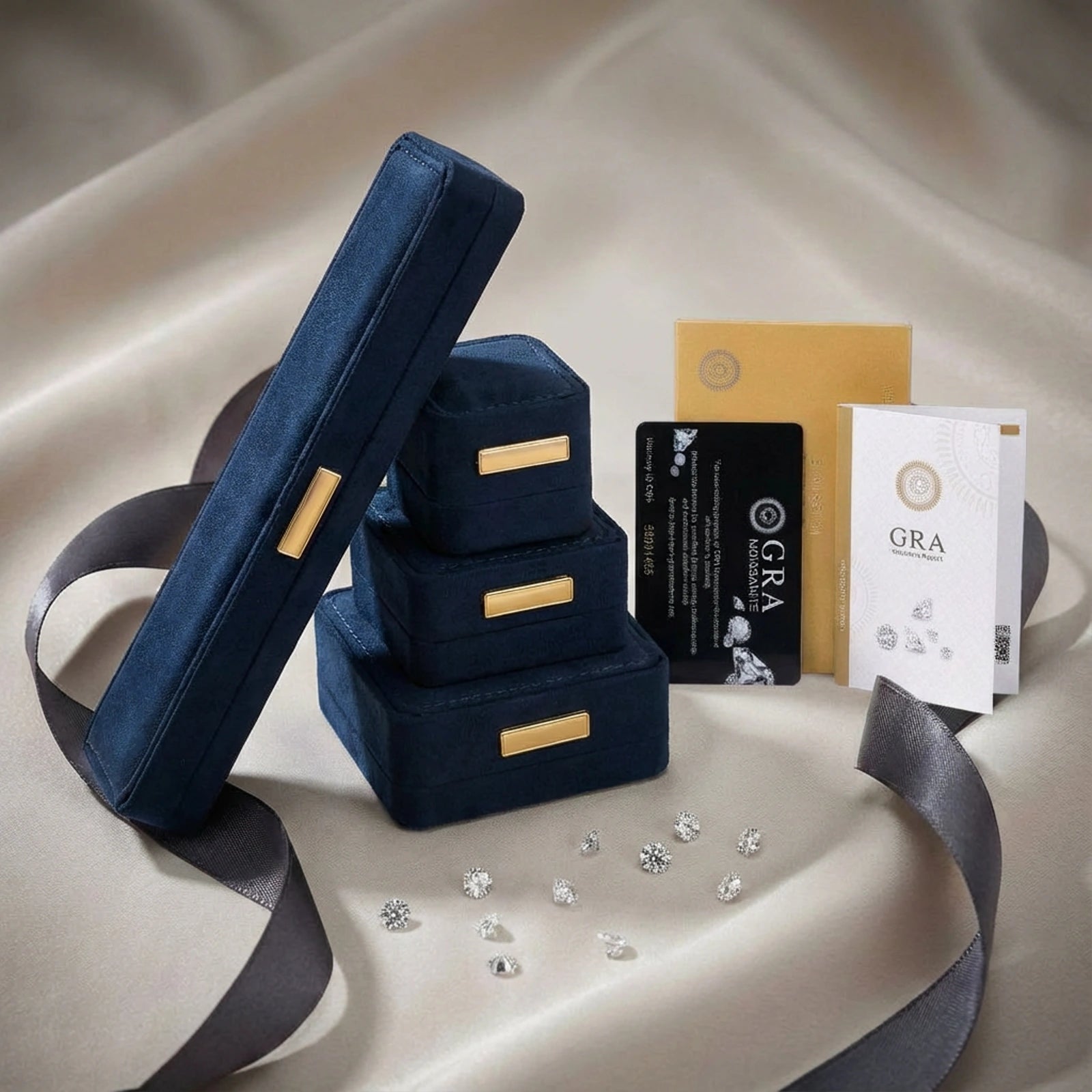 Love Moissanite Diamond Statement Necklace