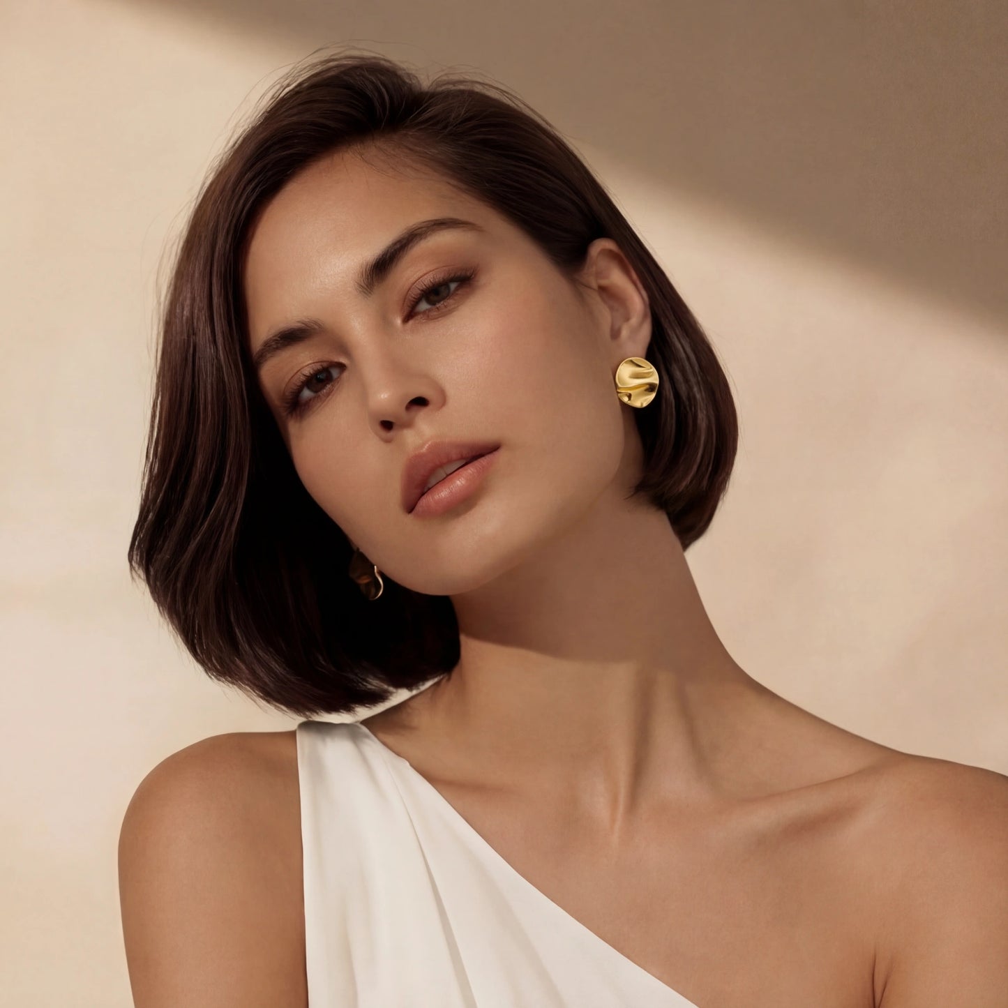 Flow Statement Studs by Gabriella's Jewels