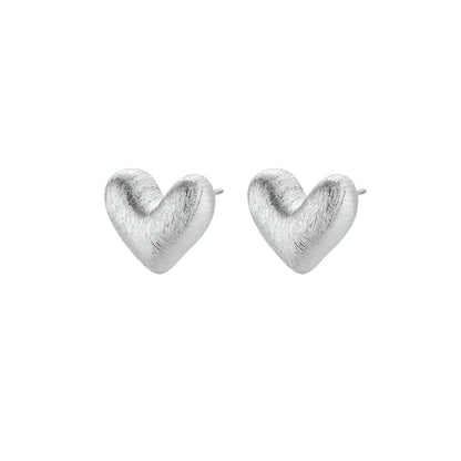 Heart Glow Studs by Gabriella's Jewels