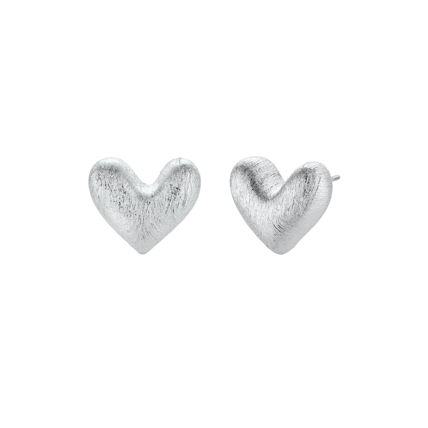 Heart Glow Studs by Gabriella's Jewels