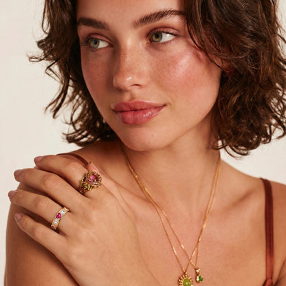 Love + Logic Ring by Gabriella's Jewels