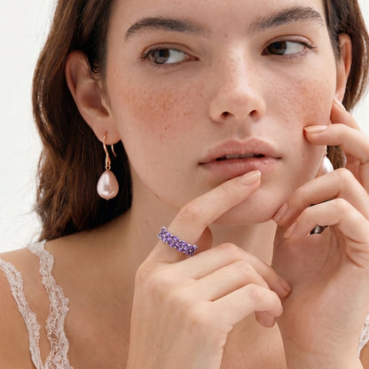 Amethyst Dreams Ring by Gabriella's Jewels