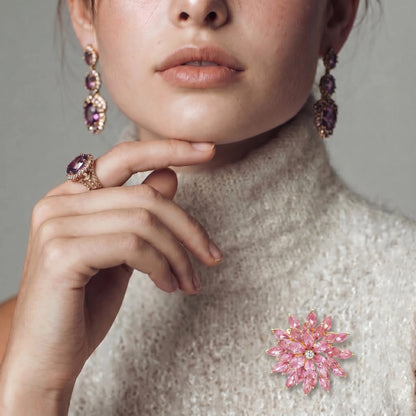 Bloom Burst Brooch by Gabriella's Jewels