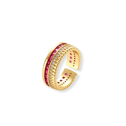 Royal Ruby Stack Set by Gabriella's Jewels