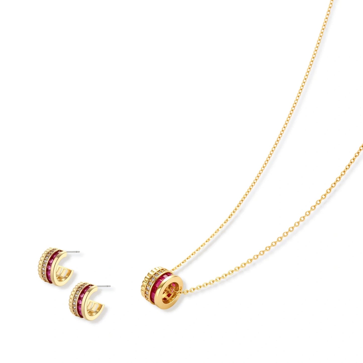 Royal Ruby Stack Set by Gabriella's Jewels