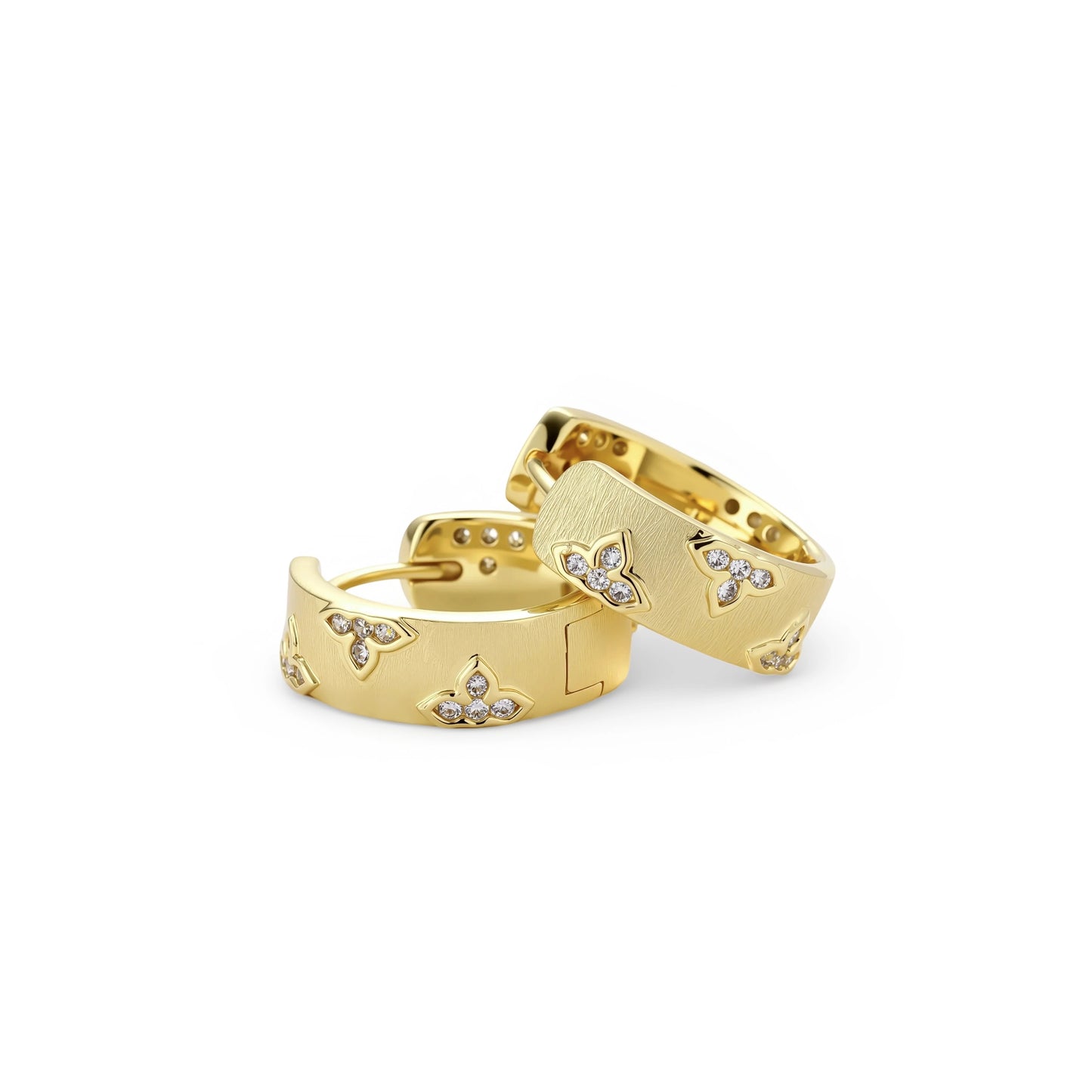 Bloom Hoop Earrings by Gabriella's Jewels