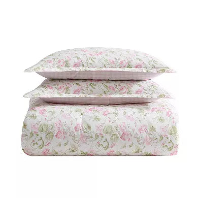 Laura Ashley Lifestyles Morning Gloria Floral Comforter Set