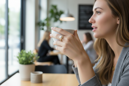 14 Karat Gold Plated Cultured Freshwater Pearl Ring