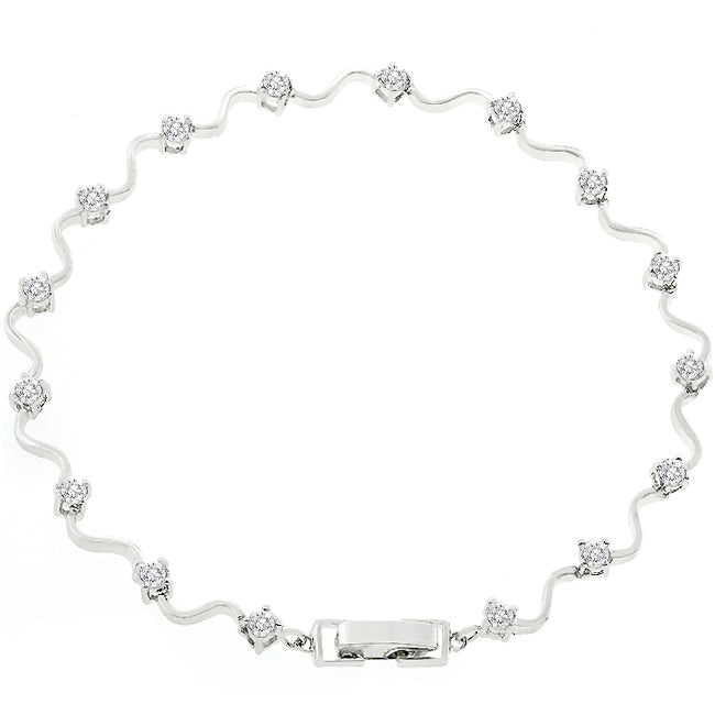 Elegant Eternity Bracelet - Bridal Collection